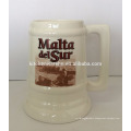 Hot Sale big ceramic beer mug/ceramic beer stein